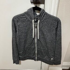 Vuori Gray Zip-Up Hoodie